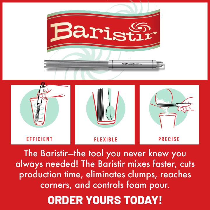 Baristir: Efficient, Flexible, Precise. Order Yours Today!